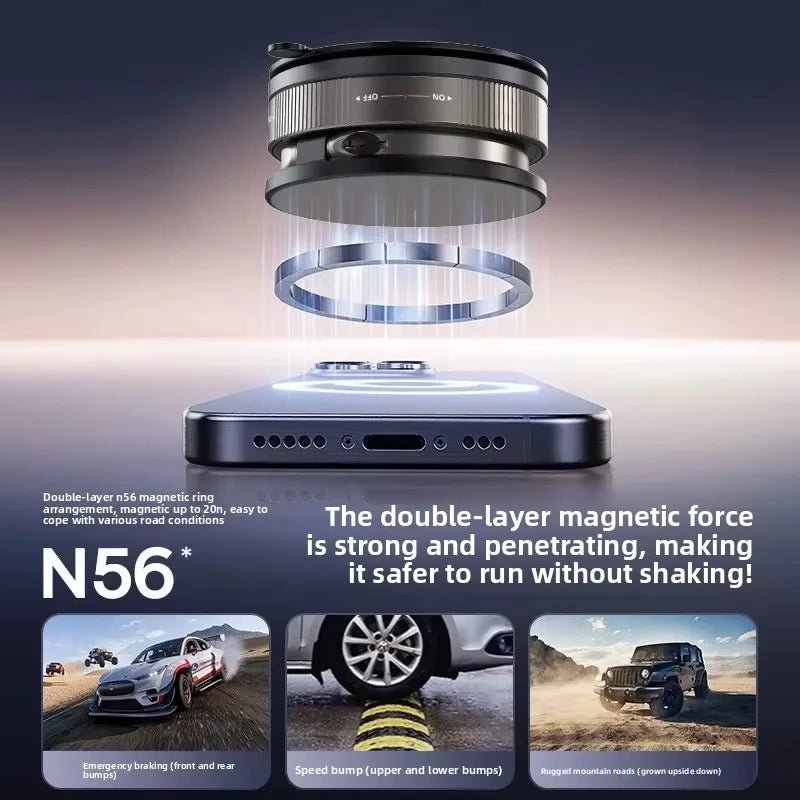 Magnetic MagSafe Suction Cup Phone Holder - Nuvariq Goods
