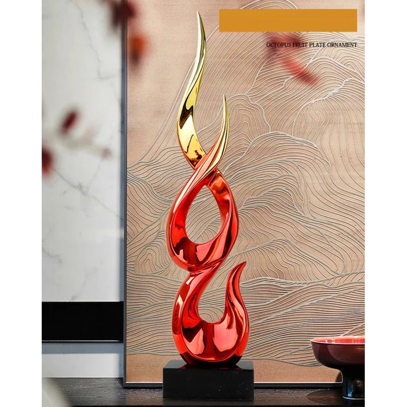 Luxury Artistic Home Decor Sculpture – Living Room & Office - Nuvariq Goods