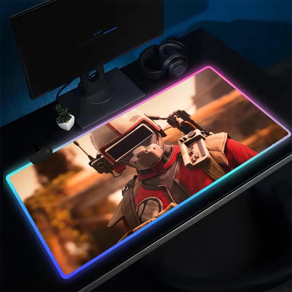 ARC Raiders Anime RGB Gaming Desk Mat - Nuvariq Goods