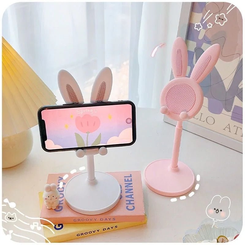 Cute Rabbit Phone Stand & Desktop Holder - Nuvariq Goods