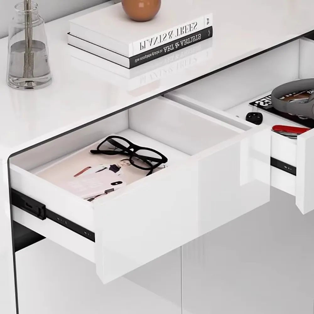 Nordic Luxury Display Cabinet – Modern Living Room Furniture - Nuvariq Goods