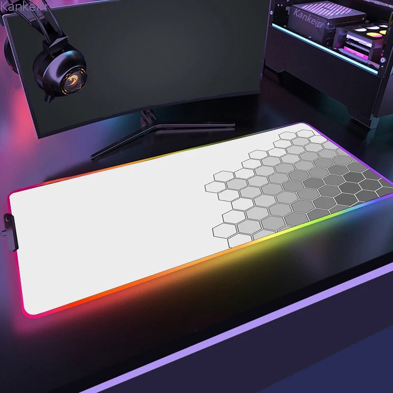 RGB Hexagonal Gaming Mouse Pad - Nuvariq Goods