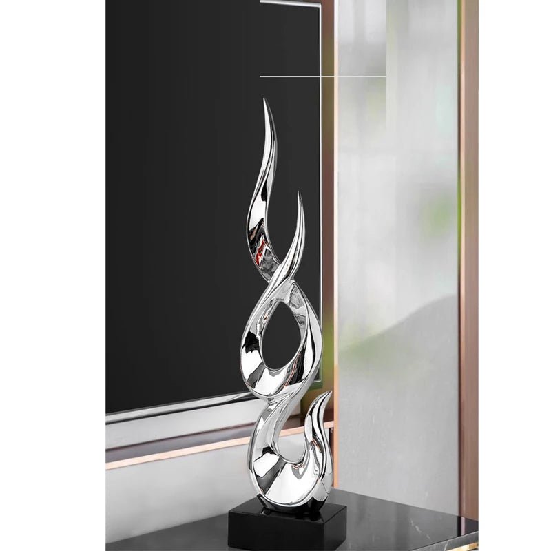 Luxury Artistic Home Decor Sculpture – Living Room & Office - Nuvariq Goods