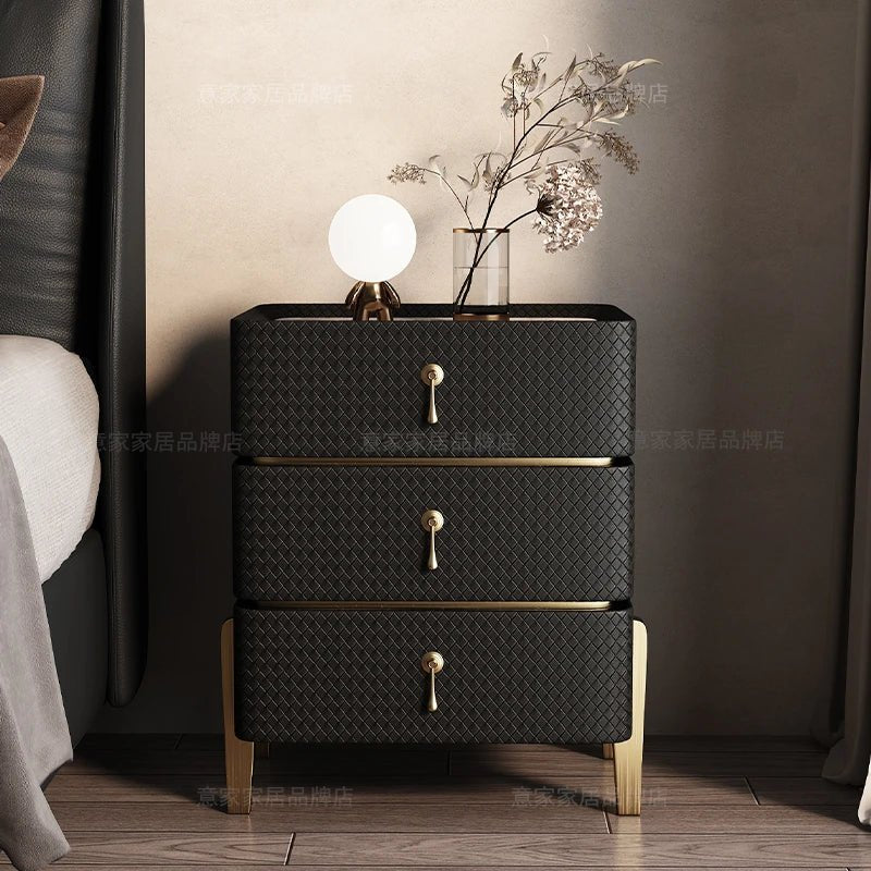 Modern Luxury Nightstand with Drawer – Bedroom Furniture - Nuvariq Goods