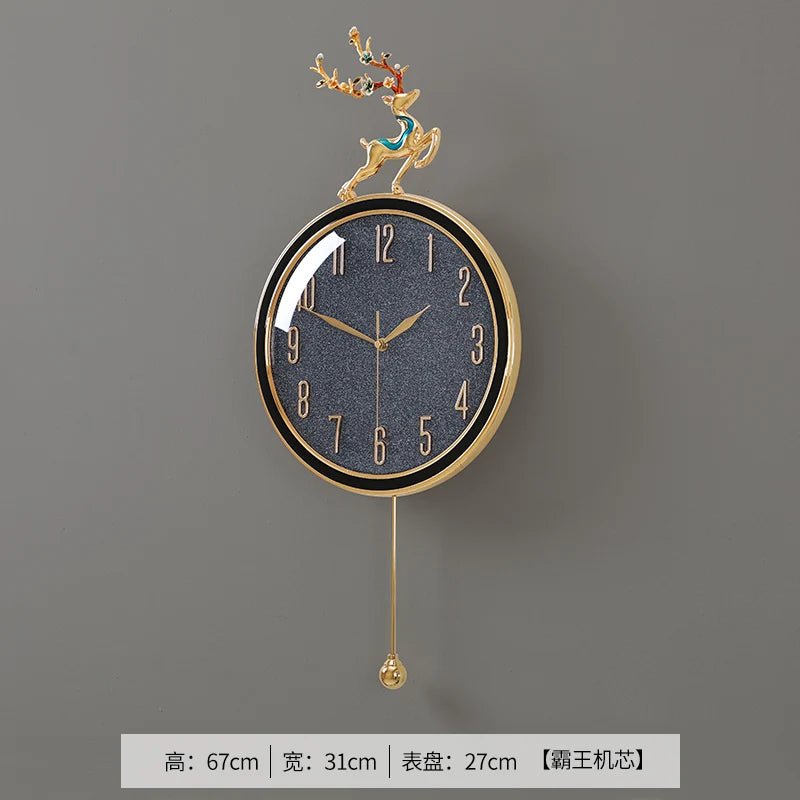 Minimalist Aesthetic Wall Clock – Modern Interior Decor - Nuvariq Goods
