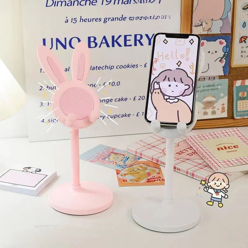 Cute Rabbit Phone Stand & Desktop Holder - Nuvariq Goods