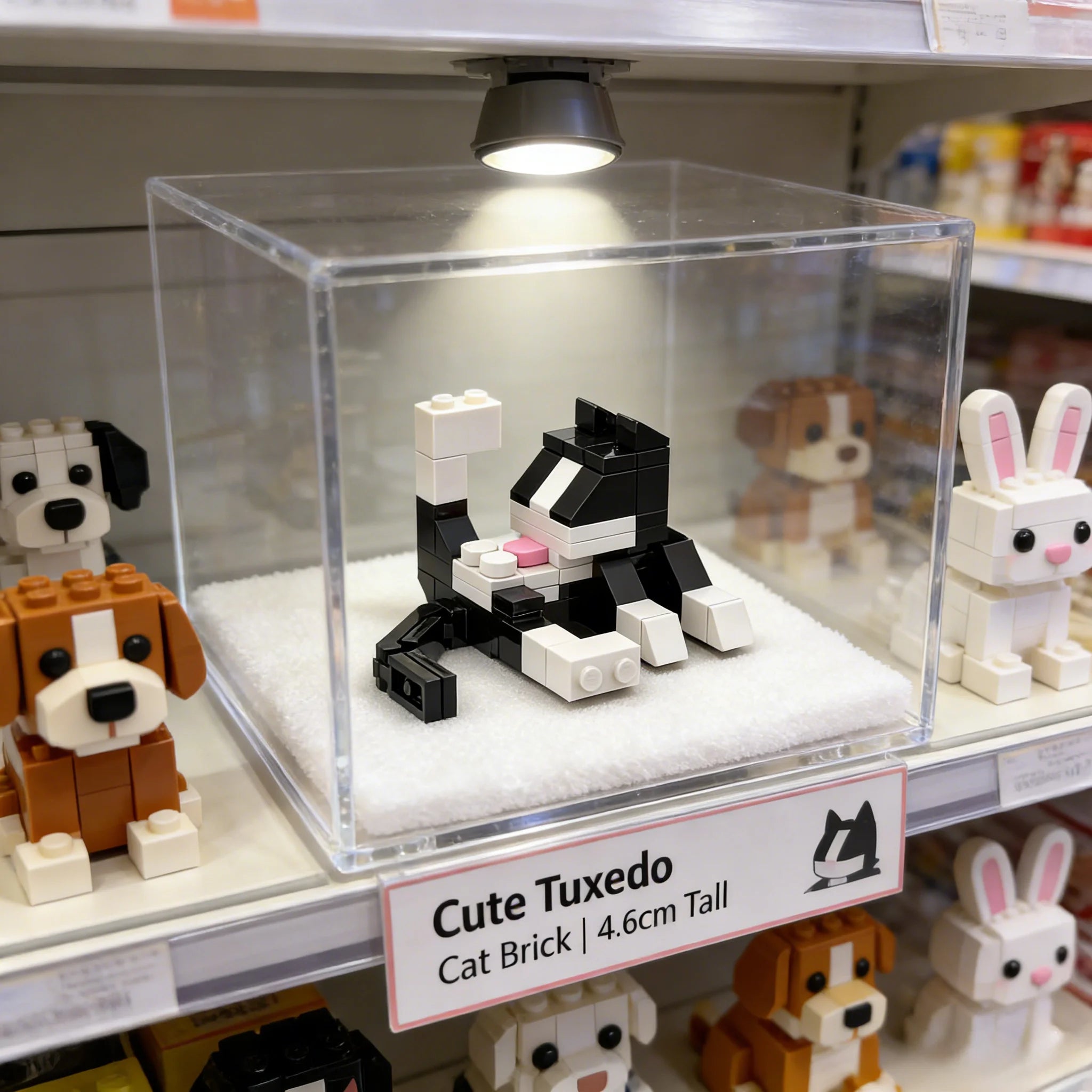 Aesthetic Cat Figurine – Miniature Desktop Ornament & Gift - Nuvariq Goods