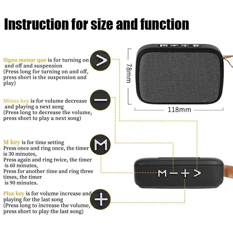 Portable Wireless Bluetooth Soundbar Speaker - Nuvariq Goods