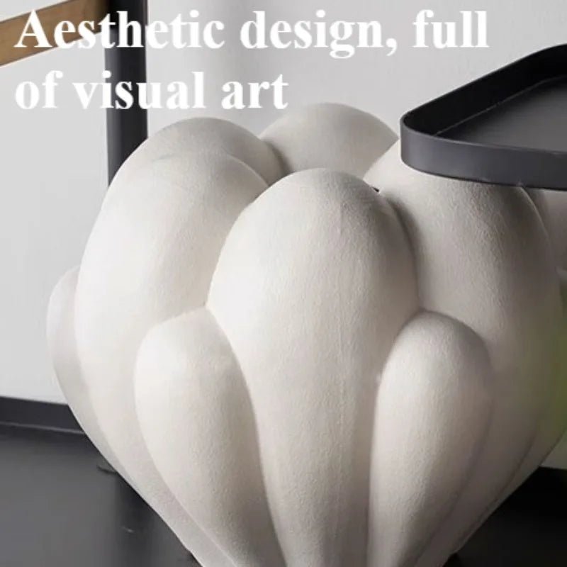 Nordic Luxury Aesthetic Vase – Modern Home Decor - Nuvariq Goods