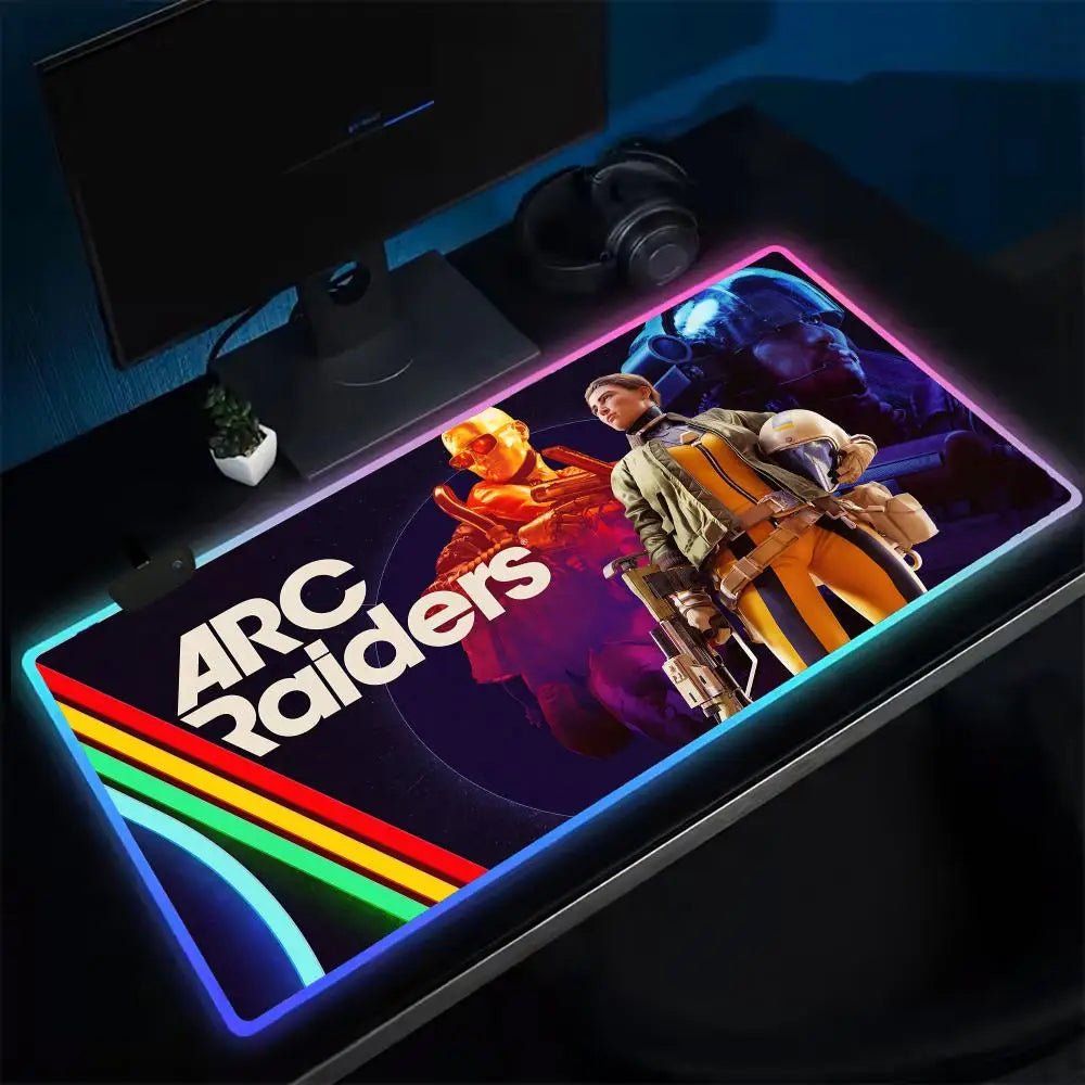 ARC Raiders Anime RGB Gaming Desk Mat - Nuvariq Goods