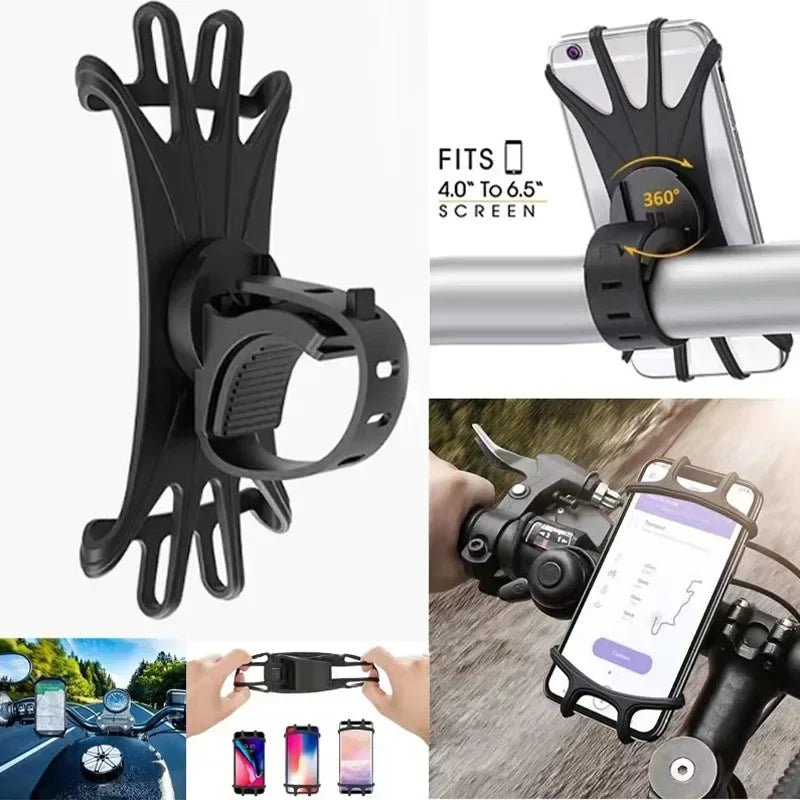 360° Rotatable Bike & Motorcycle Phone Holder - Nuvariq Goods