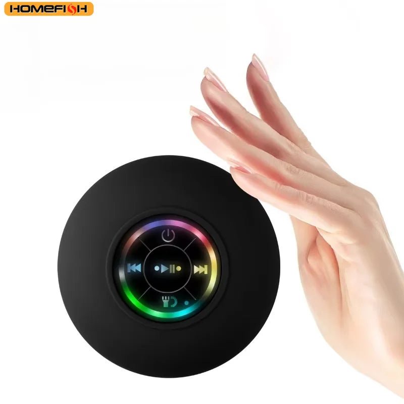 Waterproof LED Suction Cup Bluetooth Speaker - Nuvariq Goods