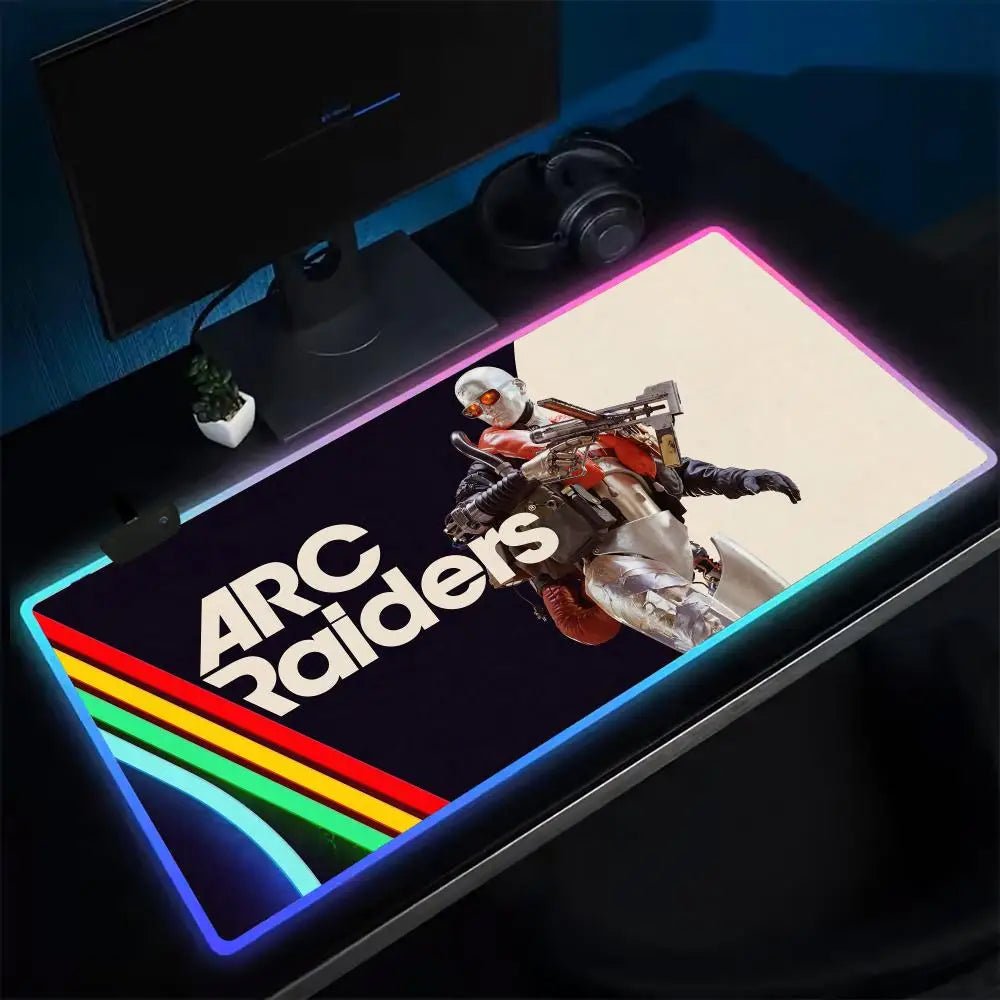 ARC Raiders Anime RGB Gaming Desk Mat - Nuvariq Goods