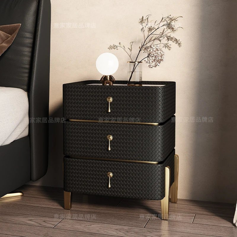Modern Luxury Nightstand with Drawer – Bedroom Furniture - Nuvariq Goods
