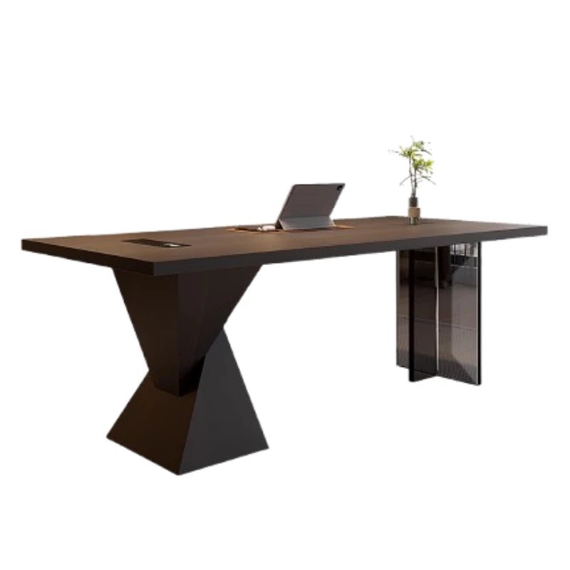 Trendy Corner Office Desk with Ample Storage - Nuvariq Goods