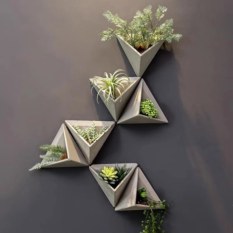 Ikebana Wall Vase – Modern Aesthetic Stem Holder & Home Decor - Nuvariq Goods