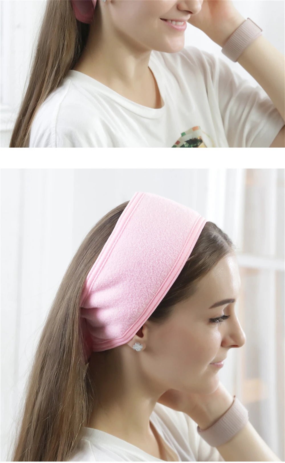 Adjustable Eyelash Extension Headband – Spa & Face Wash Hair Band - Nuvariq Goods