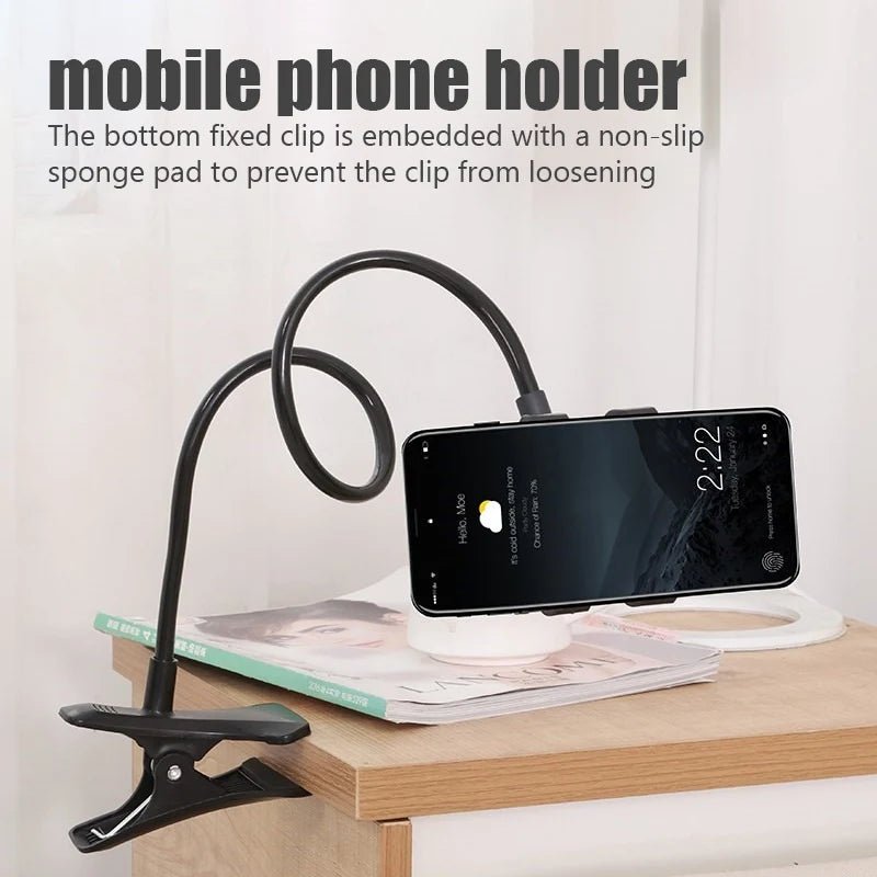 Flexible Lazy Phone Holder & Desk Mount - Nuvariq Goods