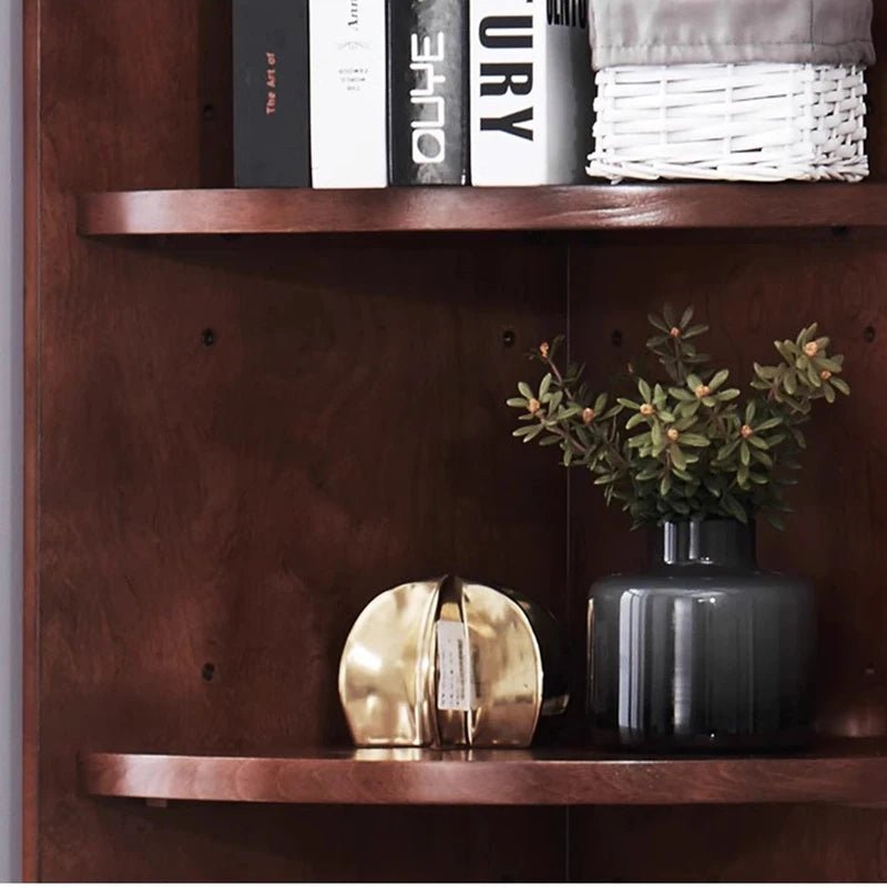 Aesthetic Glass Display Cabinet – Living Room Furniture - Nuvariq Goods