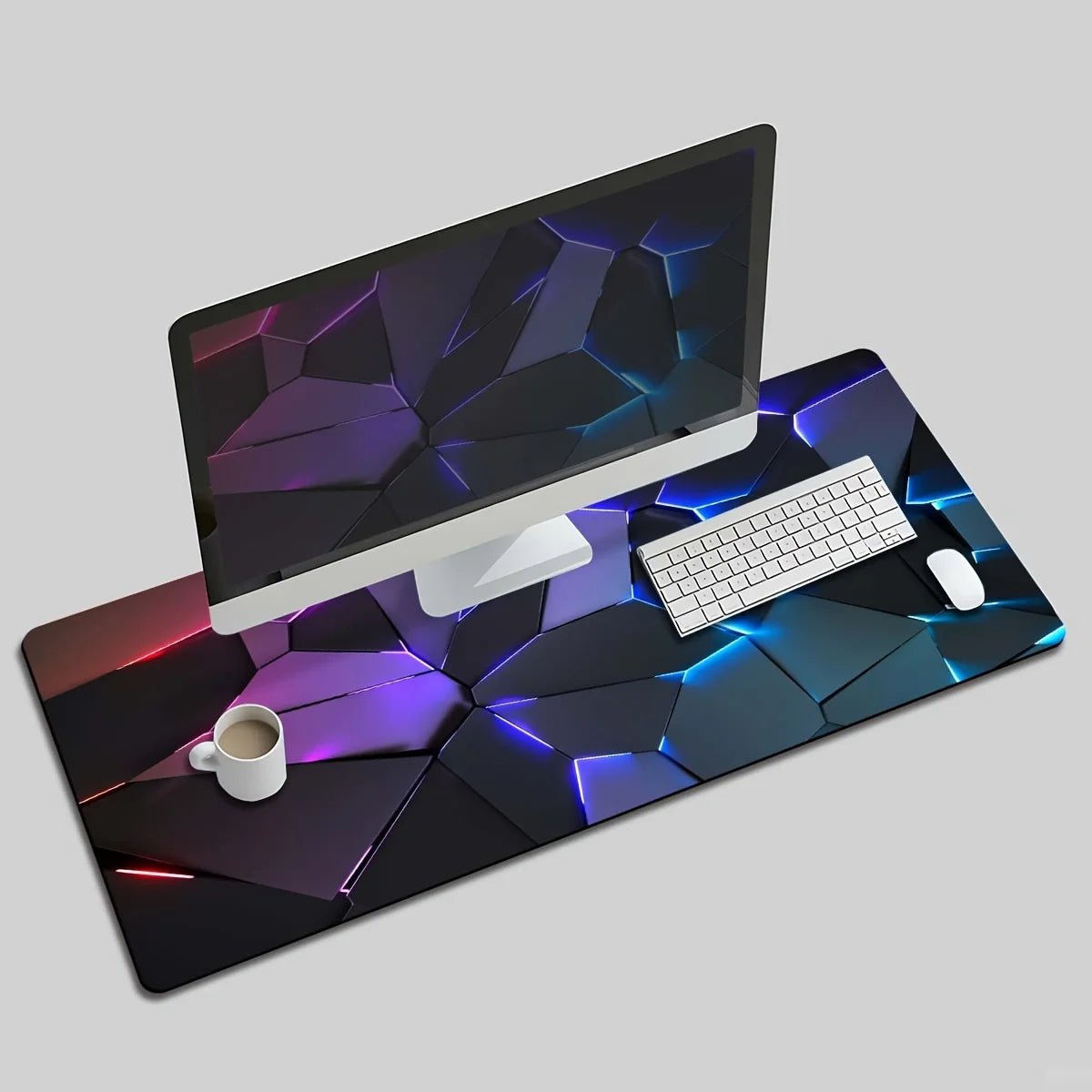 Line Geometry RGB Gaming Mouse Pad - Nuvariq Goods