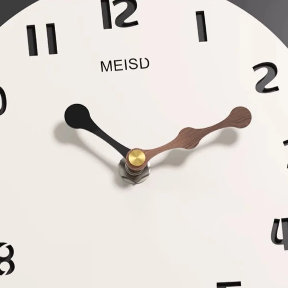 Aesthetic Modern Wall Clock – Bedroom & Living Room Decor - Nuvariq Goods