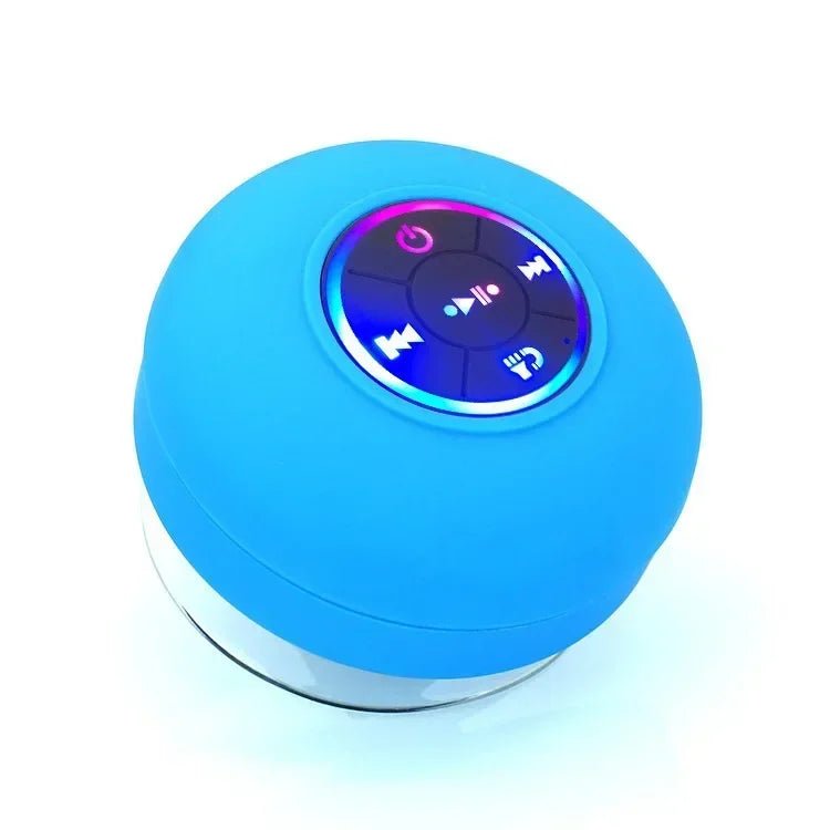 Waterproof LED Suction Cup Bluetooth Speaker - Nuvariq Goods