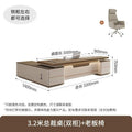 Luxury Vintage Aesthetic Office Desk – Modern Workspace Furniture - Nuvariq Goods