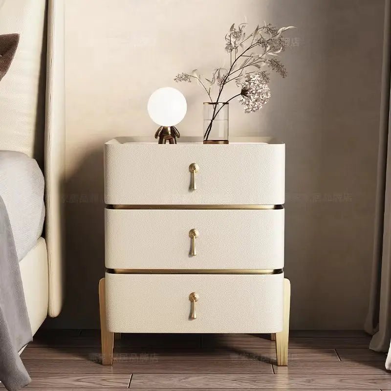 Modern Luxury Nightstand with Drawer – Bedroom Furniture - Nuvariq Goods