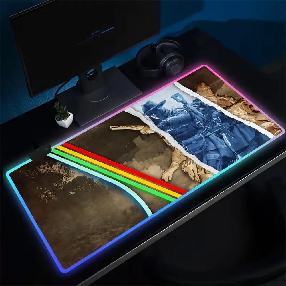 ARC Raiders Anime RGB Gaming Desk Mat - Nuvariq Goods