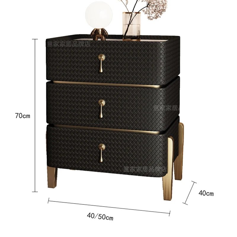 Modern Luxury Nightstand with Drawer – Bedroom Furniture - Nuvariq Goods