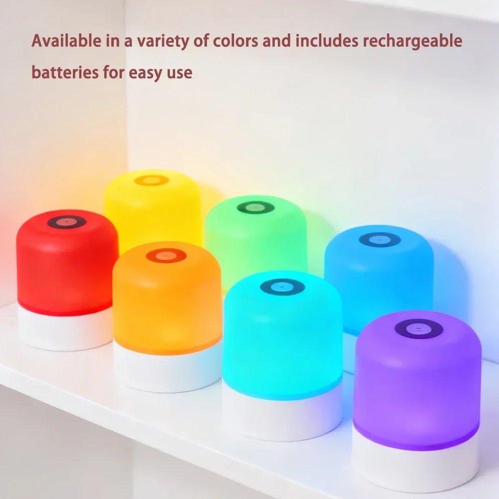 RGB Touch Dimmable LED Night Light & Desk Lamp - Nuvariq Goods