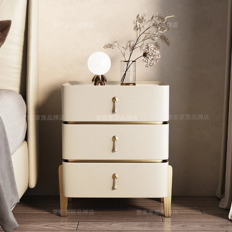 Modern Luxury Nightstand with Drawer – Bedroom Furniture - Nuvariq Goods