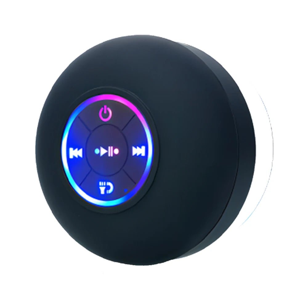 IPX4 Waterproof Bluetooth Speaker with Suction Cup - Nuvariq Goods