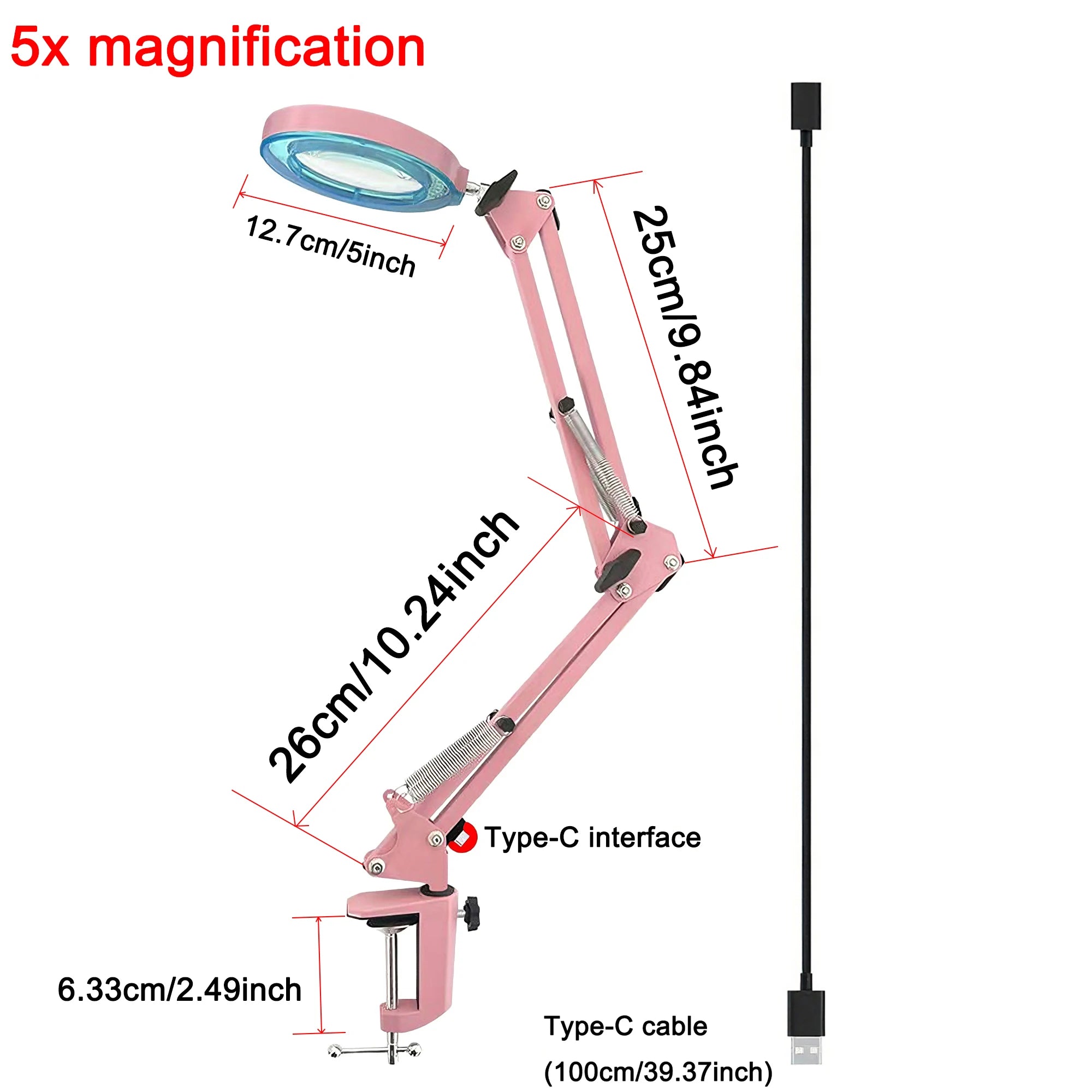 Adjustable LED Folding Desk Lamp - Nuvariq Goods