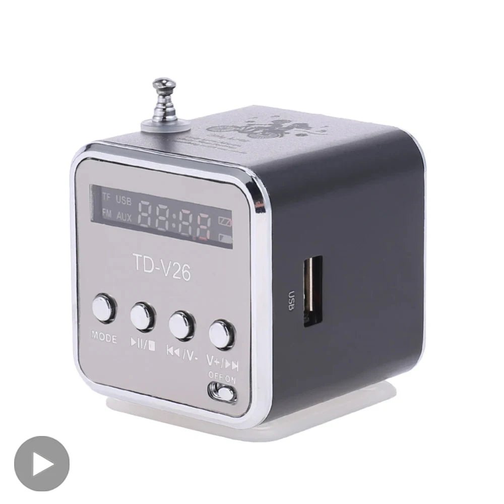 Mini Bluetooth Speaker with FM Radio & TF Card - Nuvariq Goods