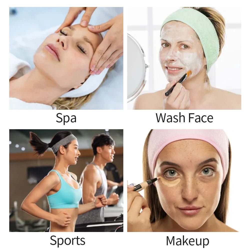 Adjustable Eyelash Extension Headband – Spa & Face Wash Hair Band - Nuvariq Goods
