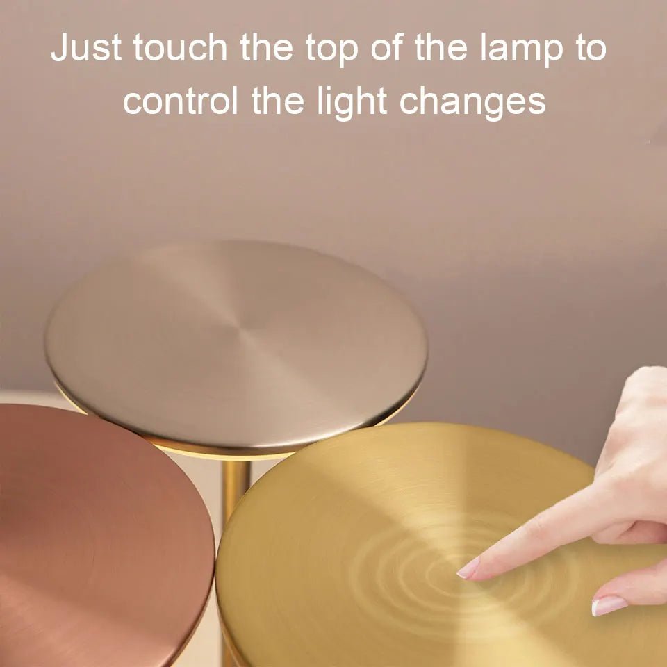 Touch Sensor USB Rechargeable LED Table Lamp - Nuvariq Goods