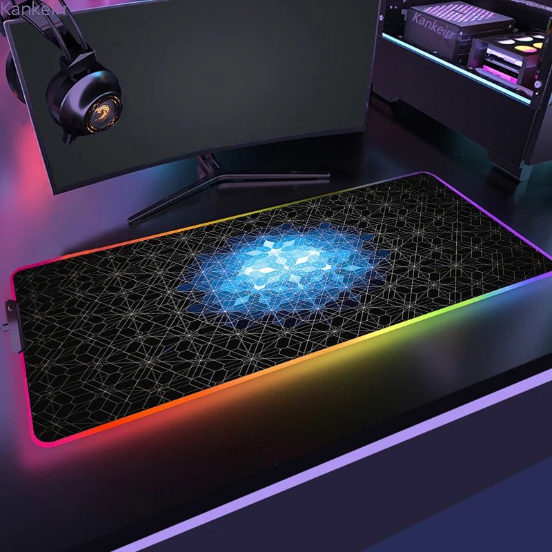 RGB Hexagonal Gaming Mouse Pad - Nuvariq Goods