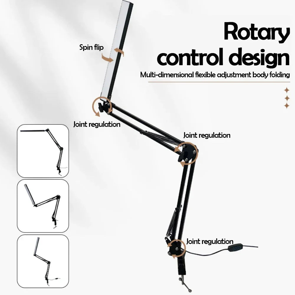 Adjustable LED Folding Desk Lamp - Nuvariq Goods