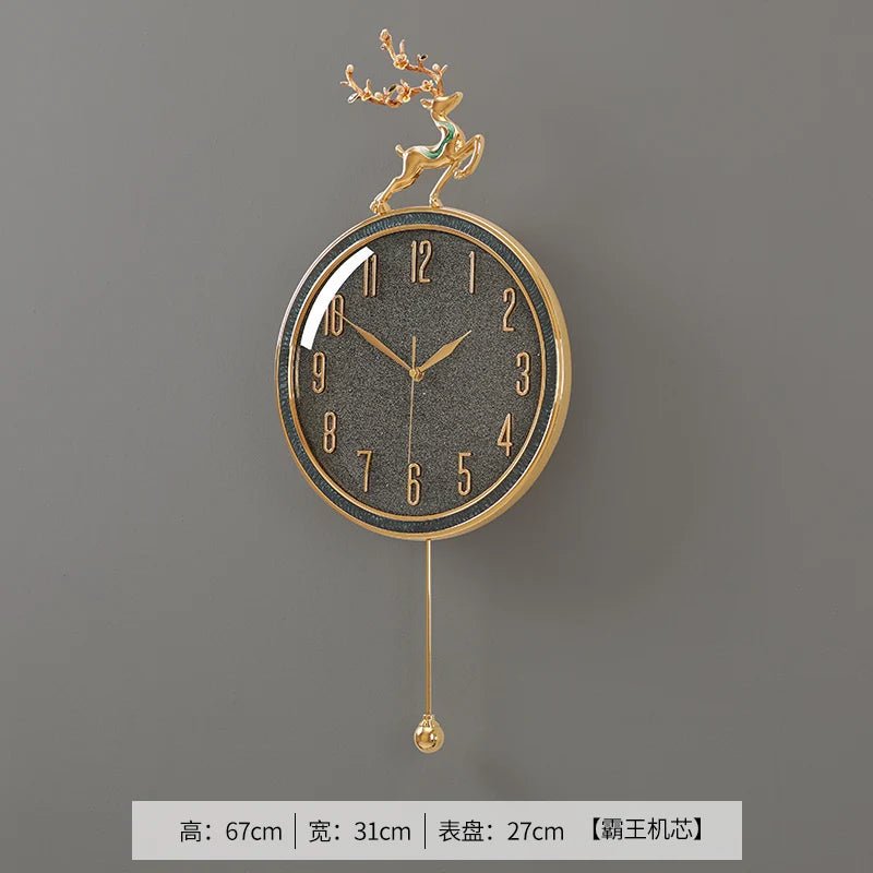 Minimalist Aesthetic Wall Clock – Modern Interior Decor - Nuvariq Goods