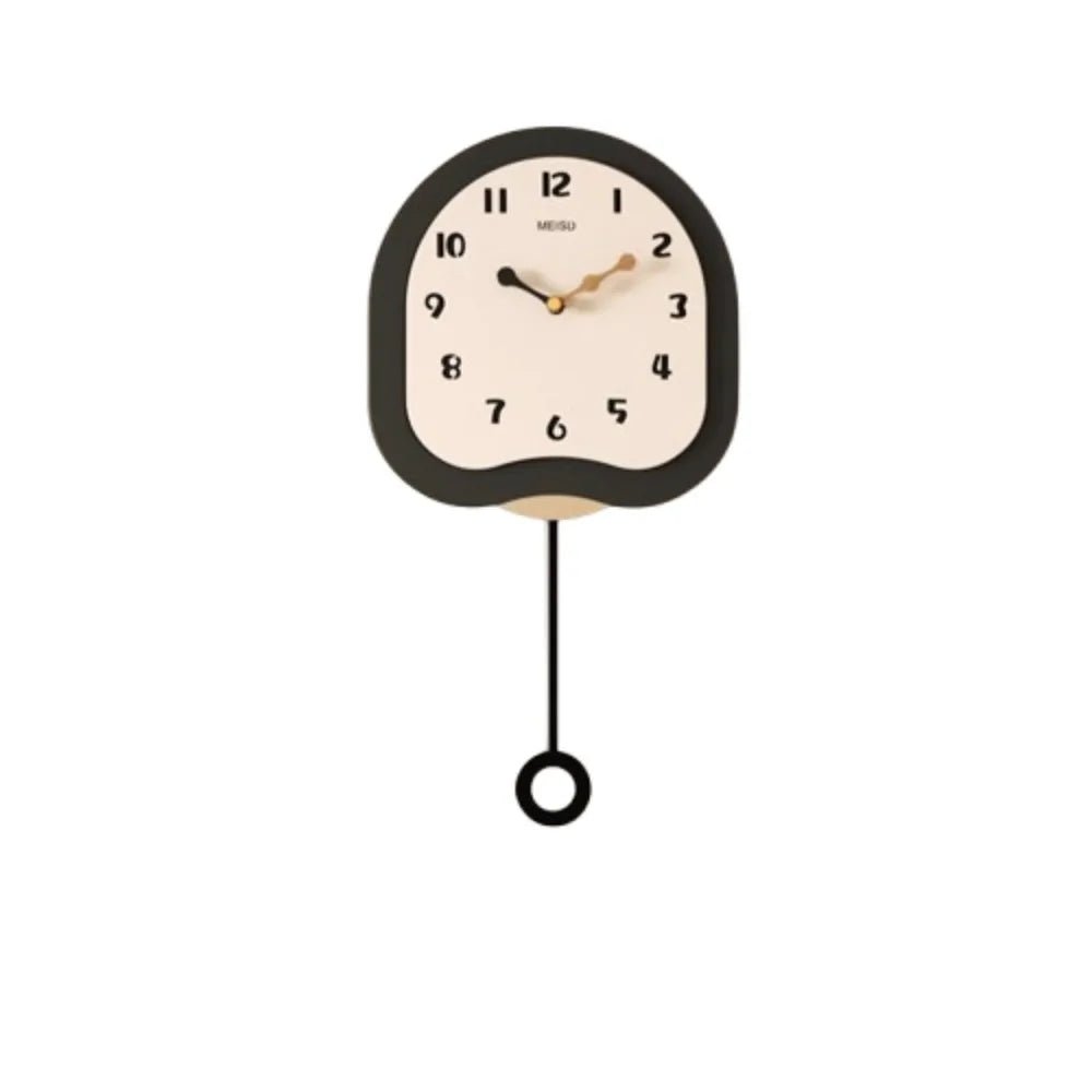 Aesthetic Modern Wall Clock – Bedroom & Living Room Decor - Nuvariq Goods