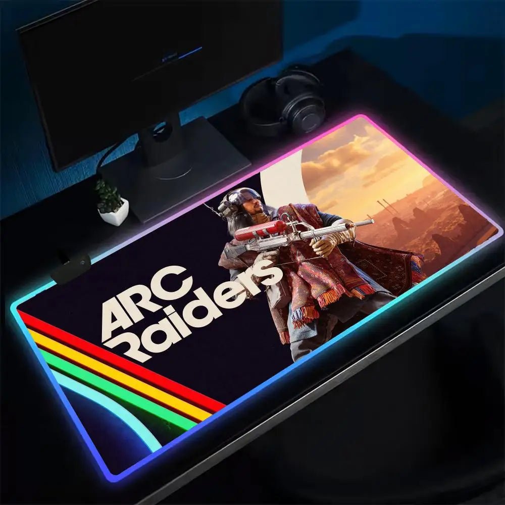 ARC Raiders Anime RGB Gaming Desk Mat - Nuvariq Goods