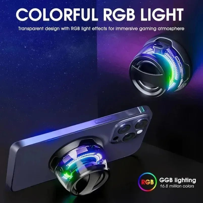 Magnetic Portable Bluetooth Speaker with RGB Light - Nuvariq Goods
