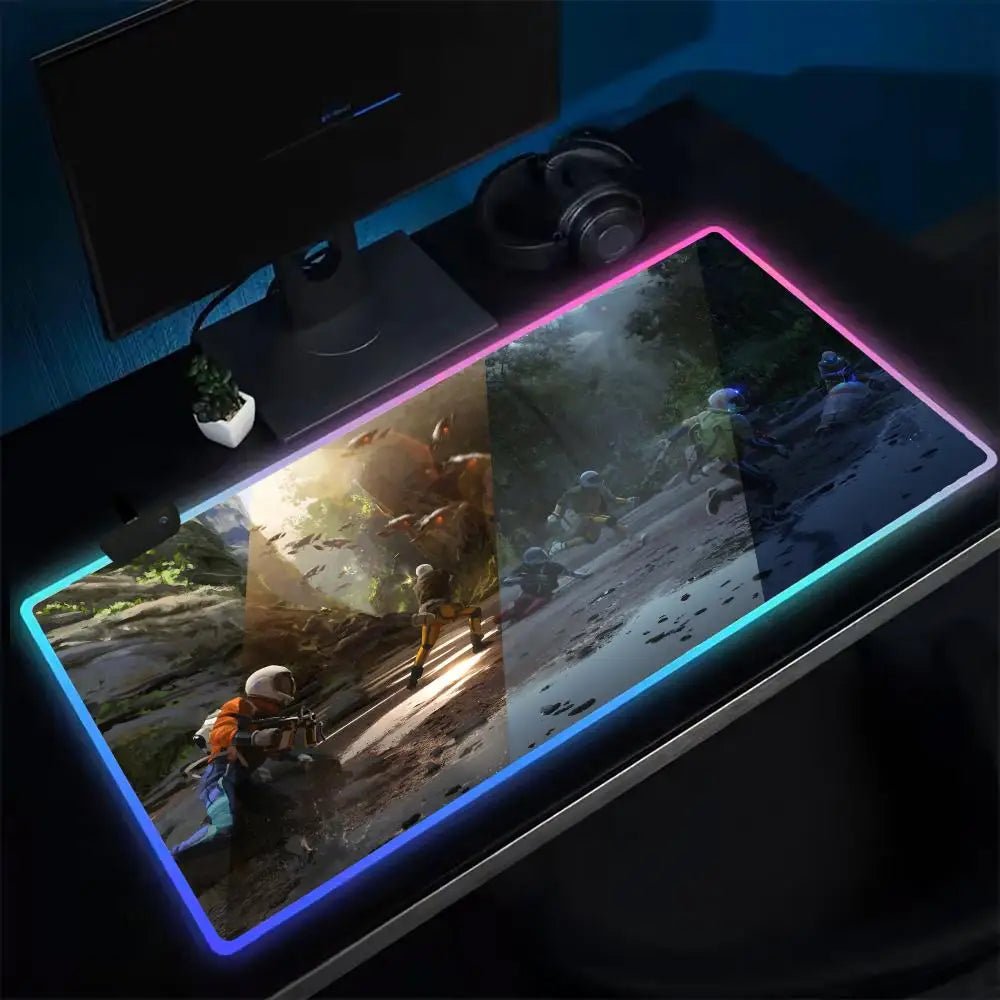 ARC Raiders Anime RGB Gaming Desk Mat - Nuvariq Goods