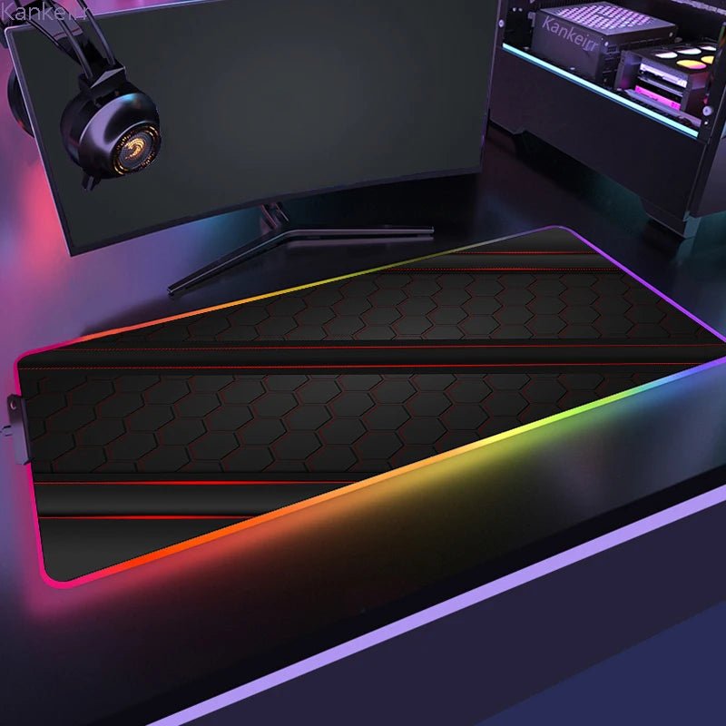 RGB Hexagonal Gaming Mouse Pad - Nuvariq Goods