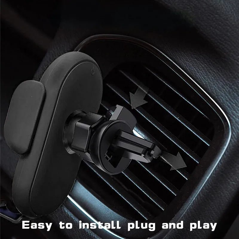 Wireless Charging Car Mount – Air Vent Phone Holder - Nuvariq Goods