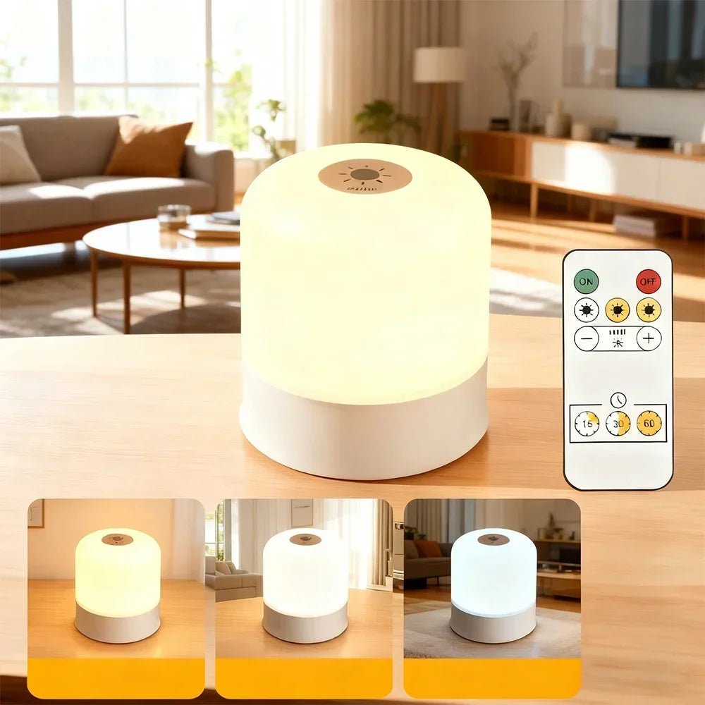 RGB Touch Dimmable LED Night Light & Desk Lamp - Nuvariq Goods