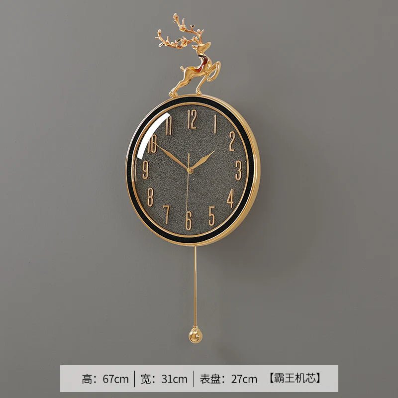 Minimalist Aesthetic Wall Clock – Modern Interior Decor - Nuvariq Goods