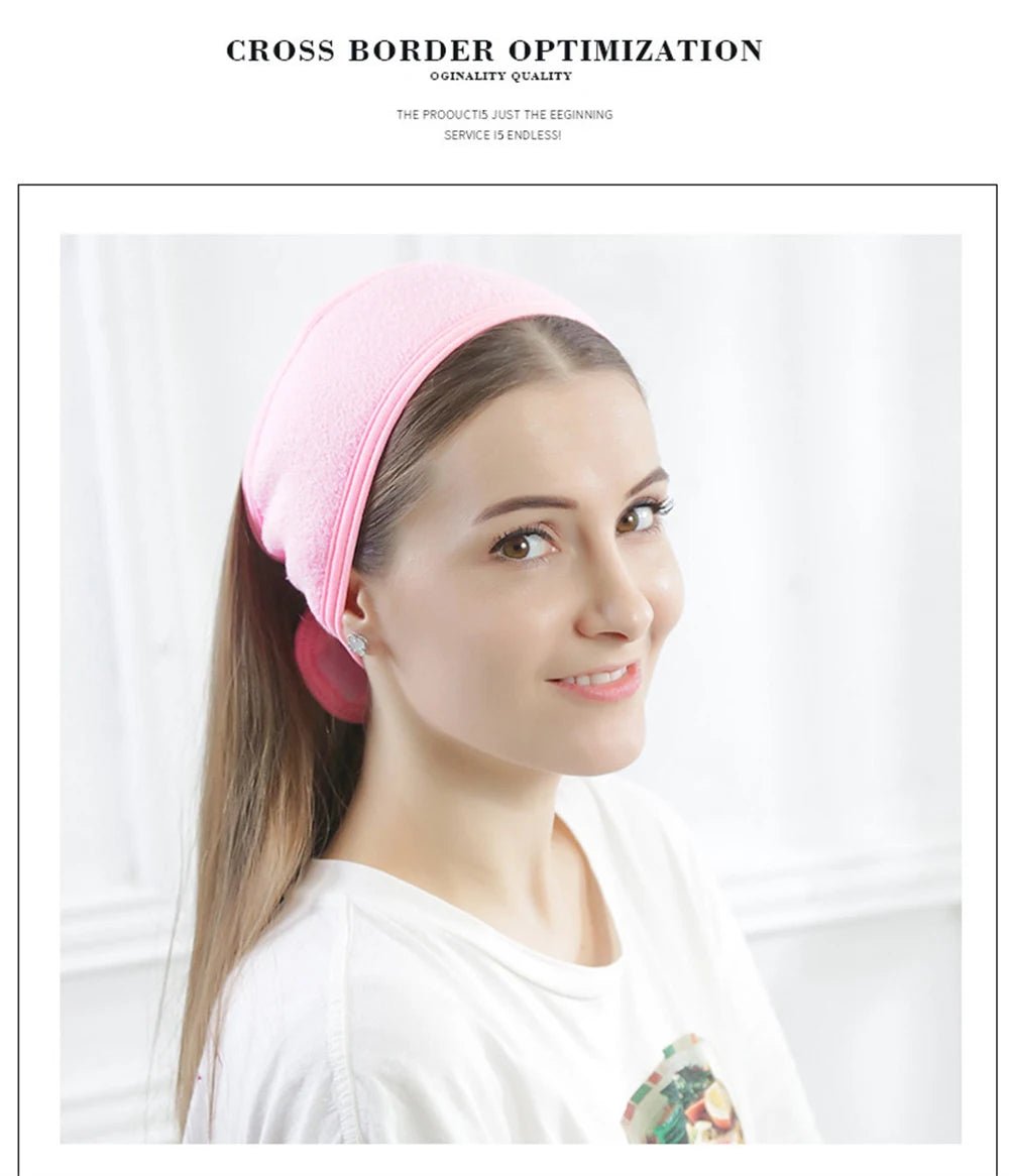 Adjustable Eyelash Extension Headband – Spa & Face Wash Hair Band - Nuvariq Goods