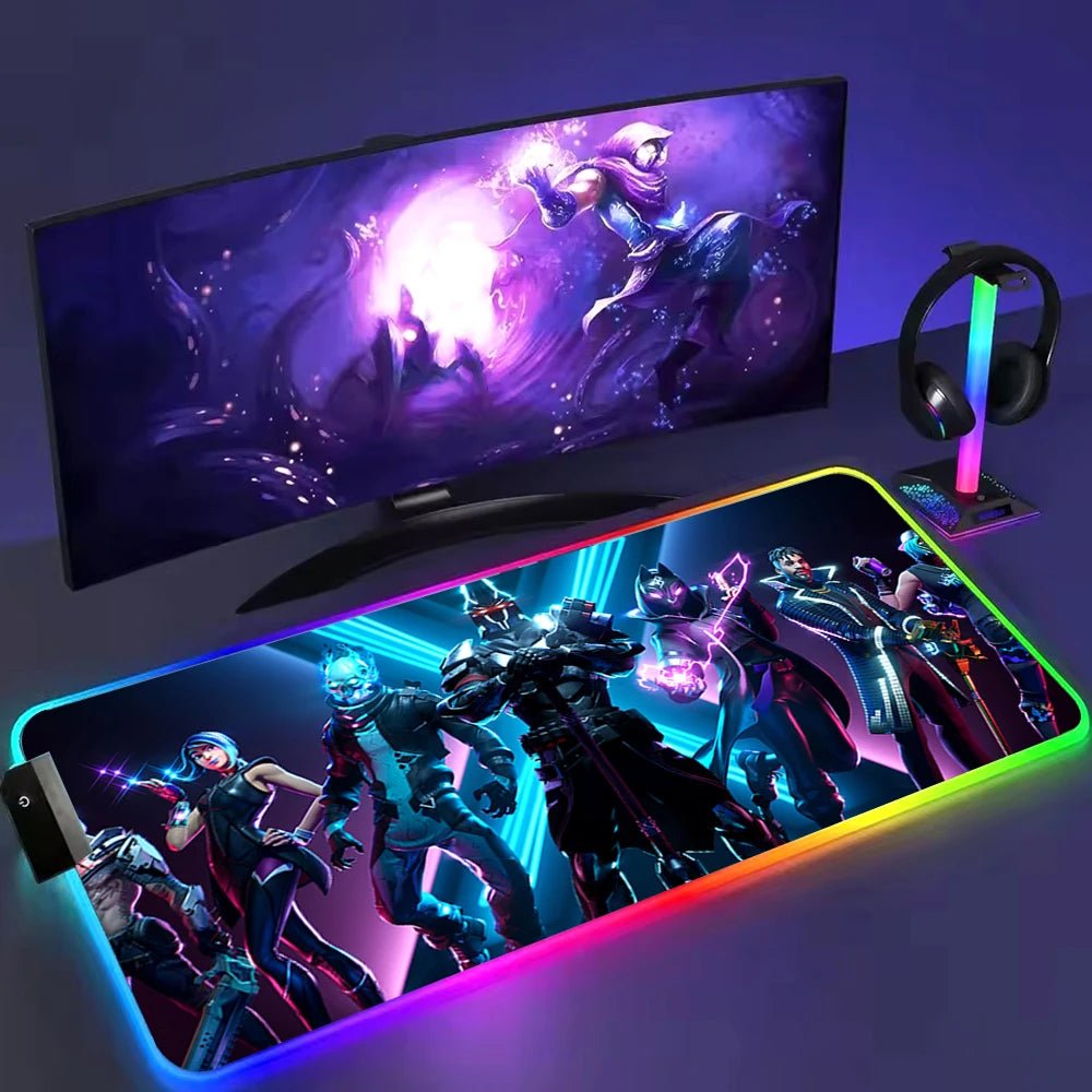 XXL RGB Gaming Mouse Pad – Battle Royale Edition - Nuvariq Goods